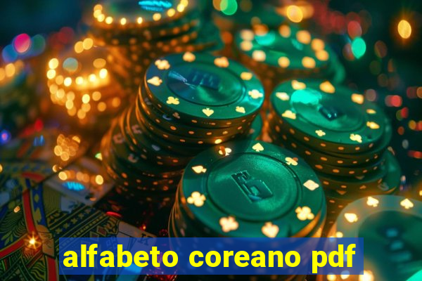 alfabeto coreano pdf